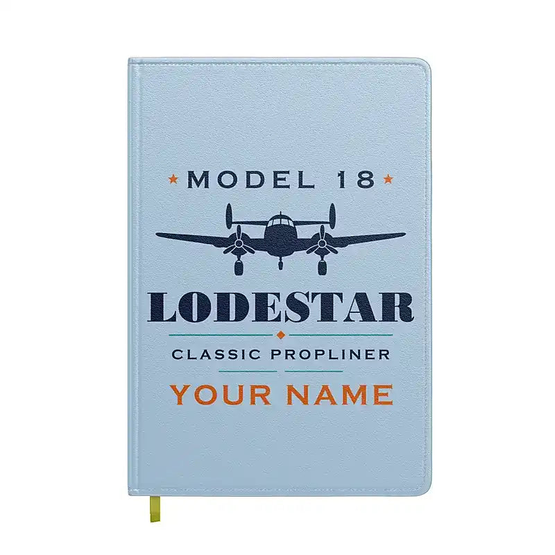 Model 18 Lodestar - Heritage + Name - Notebook - Light Blue