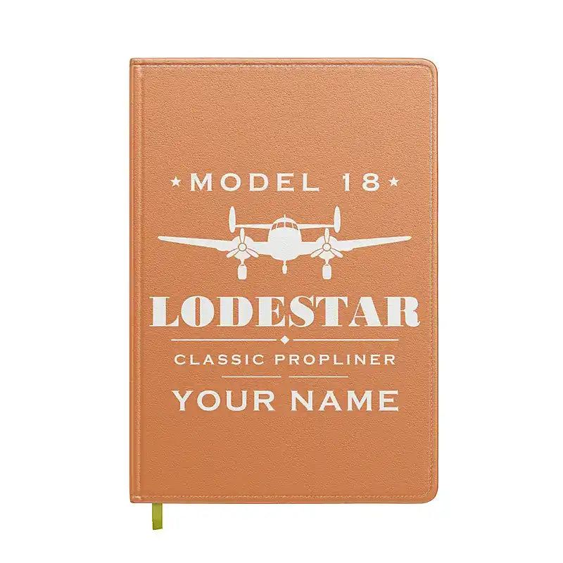 Model 18 Lodestar - Heritage + Name - Notebook - Orange