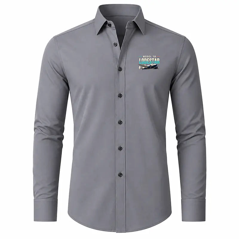 Model 18 Lodestar - Long Sleeve Shirt - Original - Gray