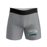 Thumbnail for Model 18 Lodestar - Men Boxers - Original + Name - Gray