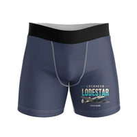 Thumbnail for Model 18 Lodestar - Men Boxers - Original + Name - Navy Blue