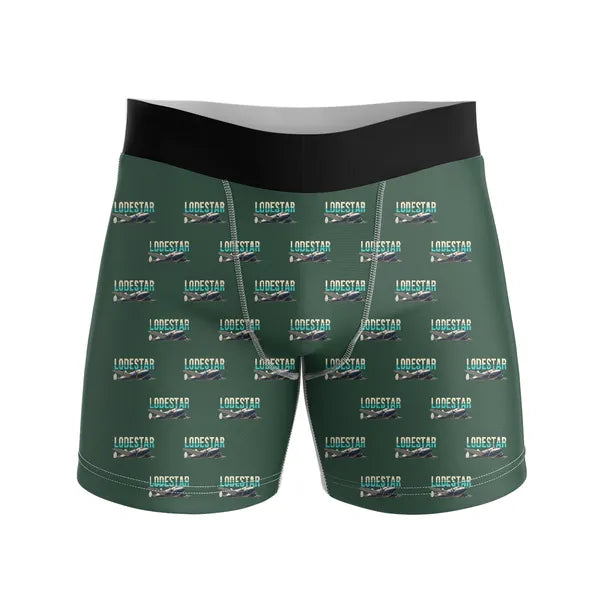 Model 18 Lodestar - Men Boxers - Original Pattern - Dark Green