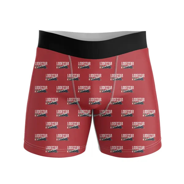 Model 18 Lodestar - Men Boxers - Original Pattern - Red