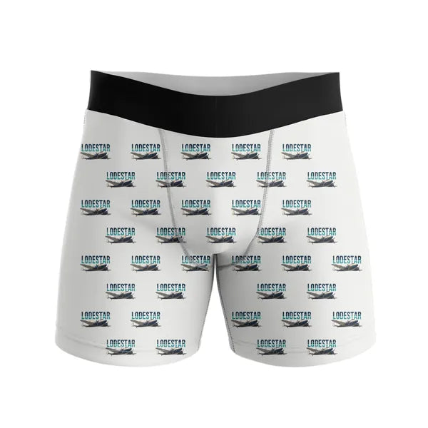 Model 18 Lodestar - Men Boxers - Original Pattern - White