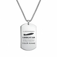 Thumbnail for Model 18 Lodestar - Necklace - Heritage + Name - Silver