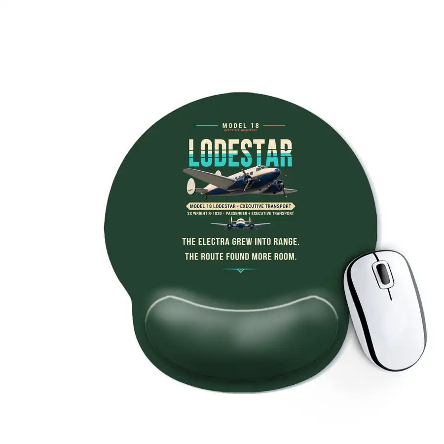 Model 18 Lodestar - Original - Ergonomic Mouse Pad - Dark Green