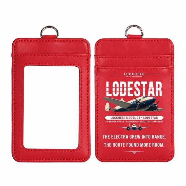 Model 18 Lodestar - Original - ID Card Holder - Red