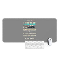 Thumbnail for Model 18 Lodestar - Original + Name - Desk Mat - Gray