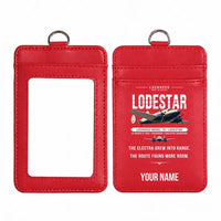 Thumbnail for Model 18 Lodestar - Original - ID Card Holder - Red + Name