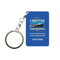 Thumbnail for Model 18 Lodestar - Original + Name - Key Chain - Blue
