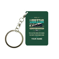 Thumbnail for Model 18 Lodestar - Original + Name - Key Chain - Dark Green