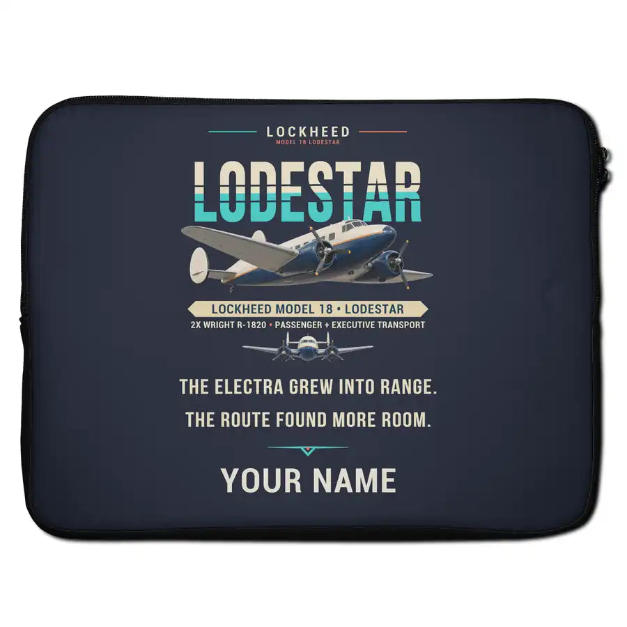 Model 18 Lodestar - Original + Name - Laptop Sleeve
