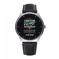 Thumbnail for Model 18 Lodestar - Original + Name - Leather Strap - Black Leather Strap