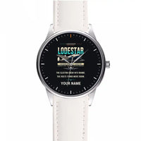 Thumbnail for Model 18 Lodestar - Original + Name - Leather Strap - White Leather Strap