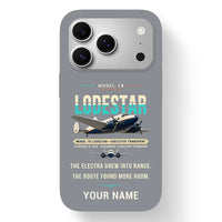 Thumbnail for Model 18 Lodestar - Original + Name - MagSafe iPhone 17 Pro - Gray