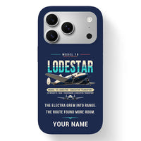 Thumbnail for Model 18 Lodestar - Original + Name - MagSafe iPhone 17 Pro - Navy Blue