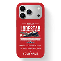 Thumbnail for Model 18 Lodestar - Original + Name - MagSafe iPhone 17 Pro - Red
