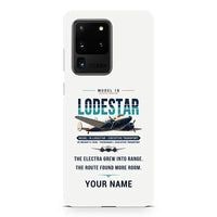 Thumbnail for Model 18 Lodestar - Original + Name - Samsung Case - White