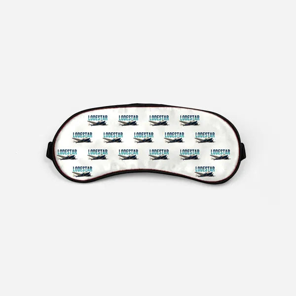 Model 18 Lodestar - Original Pattern - Sleep Mask - White