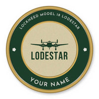 Thumbnail for Model 18 Lodestar Patches - Circle + Name - Forest Gold