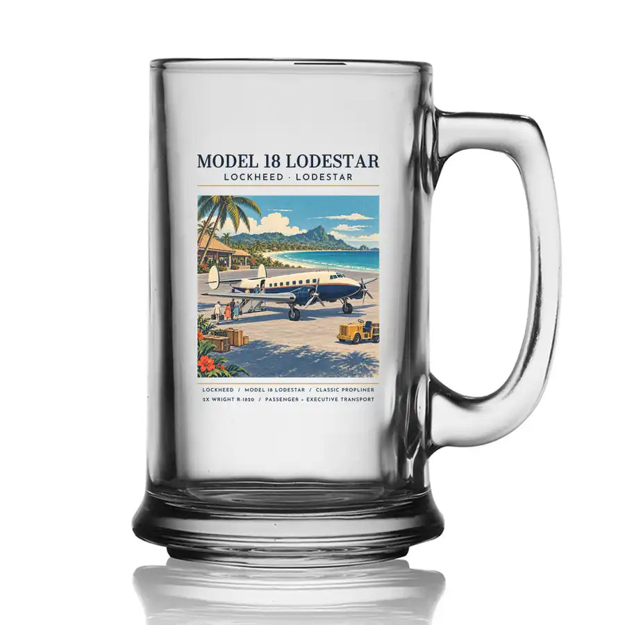 Model 18 Lodestar - Poster - Beer Glass with Holder