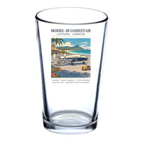 Thumbnail for Model 18 Lodestar - Poster - Beer & Water Glass