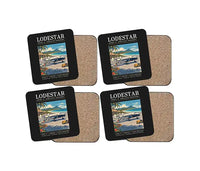 Thumbnail for Model 18 Lodestar - Poster - Coaster Set - Black