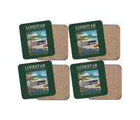 Thumbnail for Model 18 Lodestar - Poster - Coaster Set - Dark Green