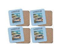 Thumbnail for Model 18 Lodestar - Poster - Coaster Set - Light Blue