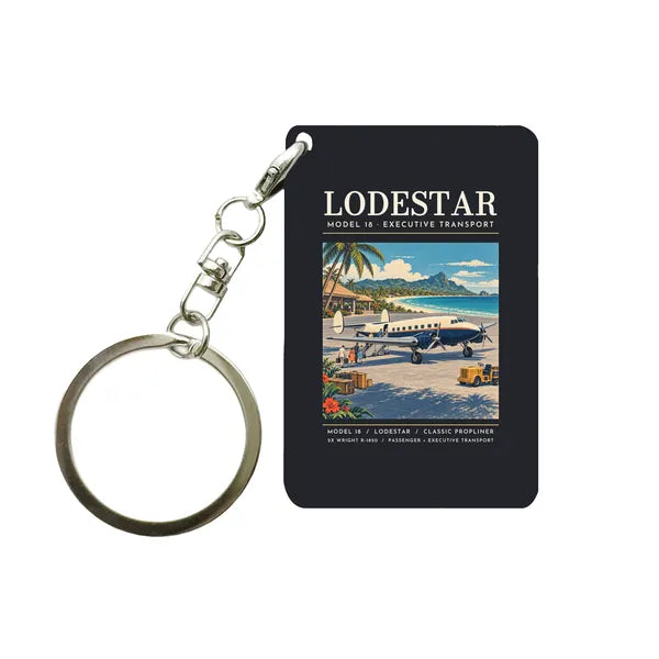 Model 18 Lodestar - Poster - Key Chain - Black