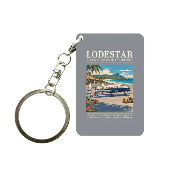 Model 18 Lodestar - Poster - Key Chain - Gray