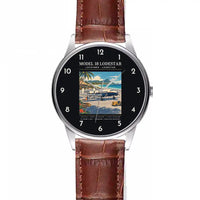 Thumbnail for Model 18 Lodestar - Poster - Leather Strap - Striped Brown Leather Strap