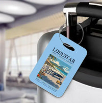 Thumbnail for Model 18 Lodestar - Poster - Luggage Tag - Light Blue