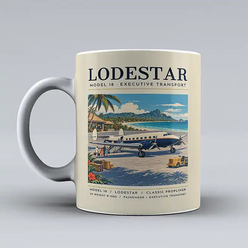 Model 18 Lodestar - Poster - Mug - Beige