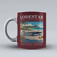 Thumbnail for Model 18 Lodestar - Poster - Mug - Dark Red