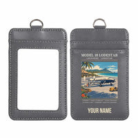 Thumbnail for Model 18 Lodestar - Poster - ID Card Holder - Gray + Name