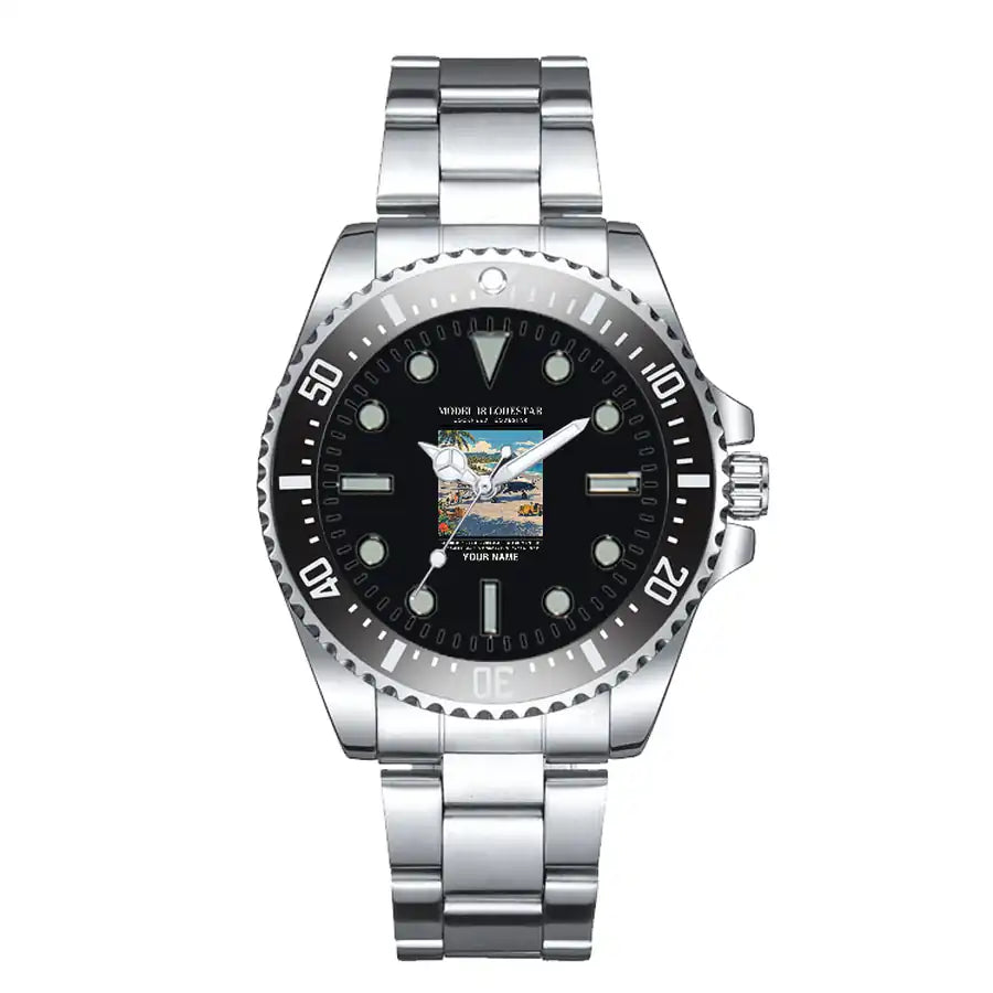 Model 18 Lodestar - Poster + Name - Premium Diver - Black