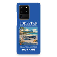 Thumbnail for Model 18 Lodestar - Poster + Name - Samsung Case - Blue