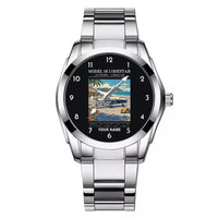 Thumbnail for Model 18 Lodestar - Poster + Name - Stainless Steel Band - For Men
