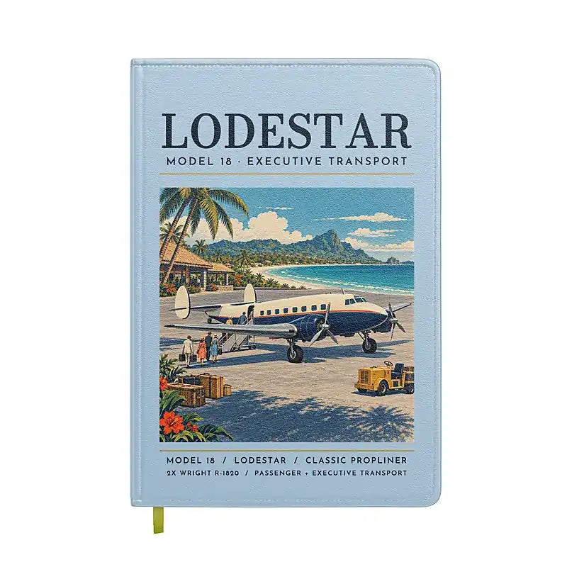 Model 18 Lodestar - Poster - Notebook - Light Blue