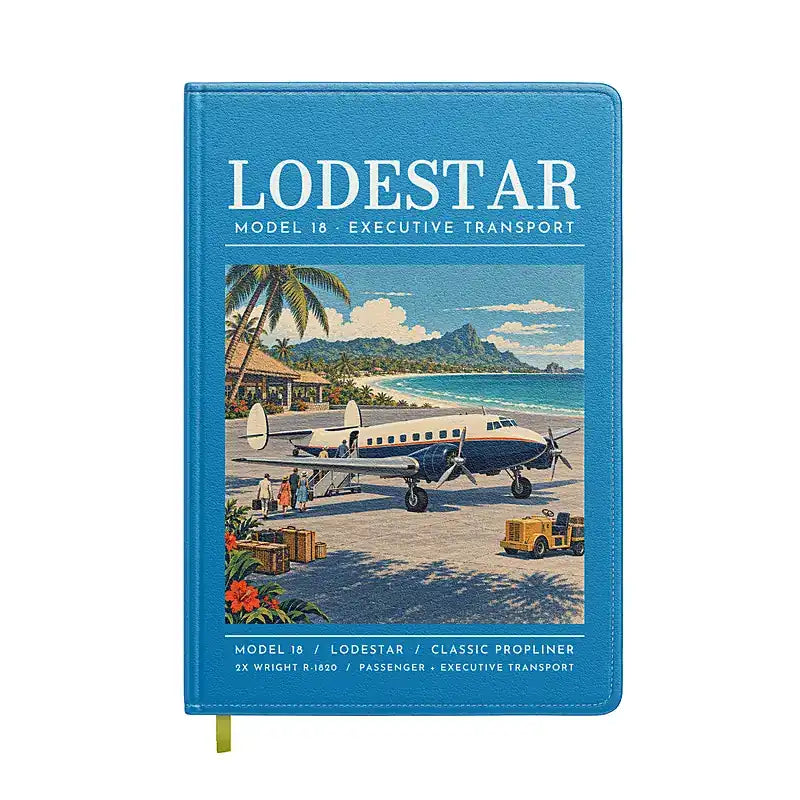 Model 18 Lodestar - Poster - Notebook - Turquoise