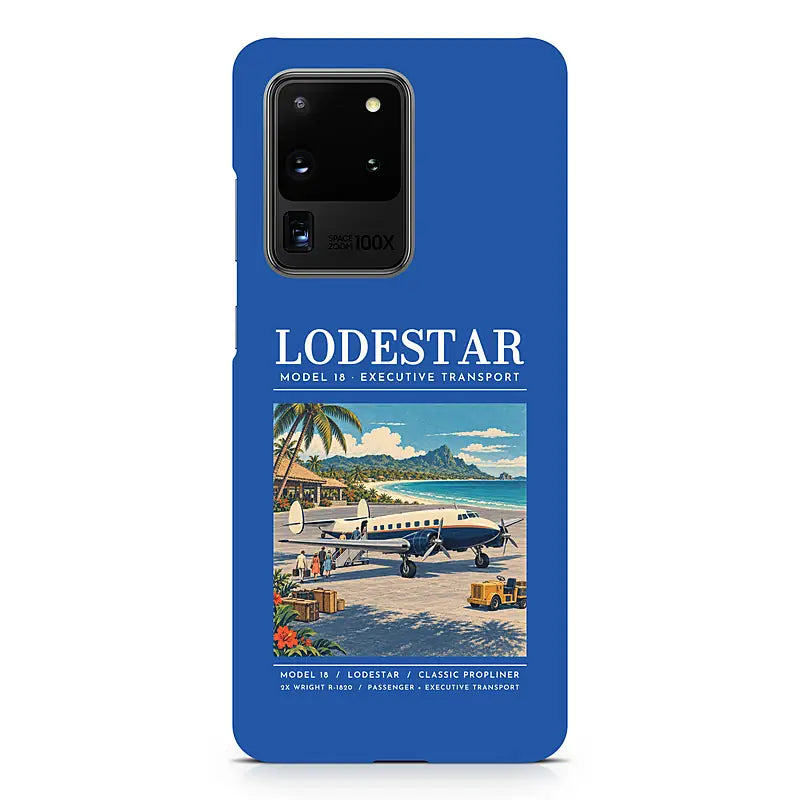 Model 18 Lodestar - Poster - Samsung Case - Blue