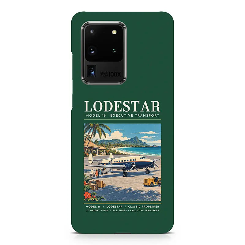 Model 18 Lodestar - Poster - Samsung Case - Dark Green