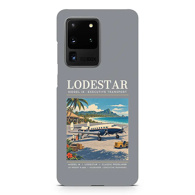 Model 18 Lodestar - Poster - Samsung Case - Gray