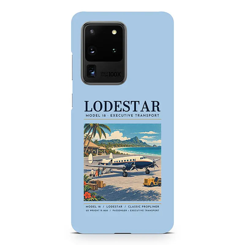 Model 18 Lodestar - Poster - Samsung Case - Light Blue