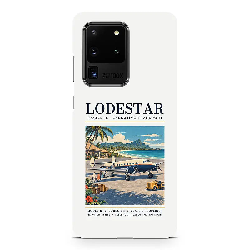 Model 18 Lodestar - Poster - Samsung Case - White