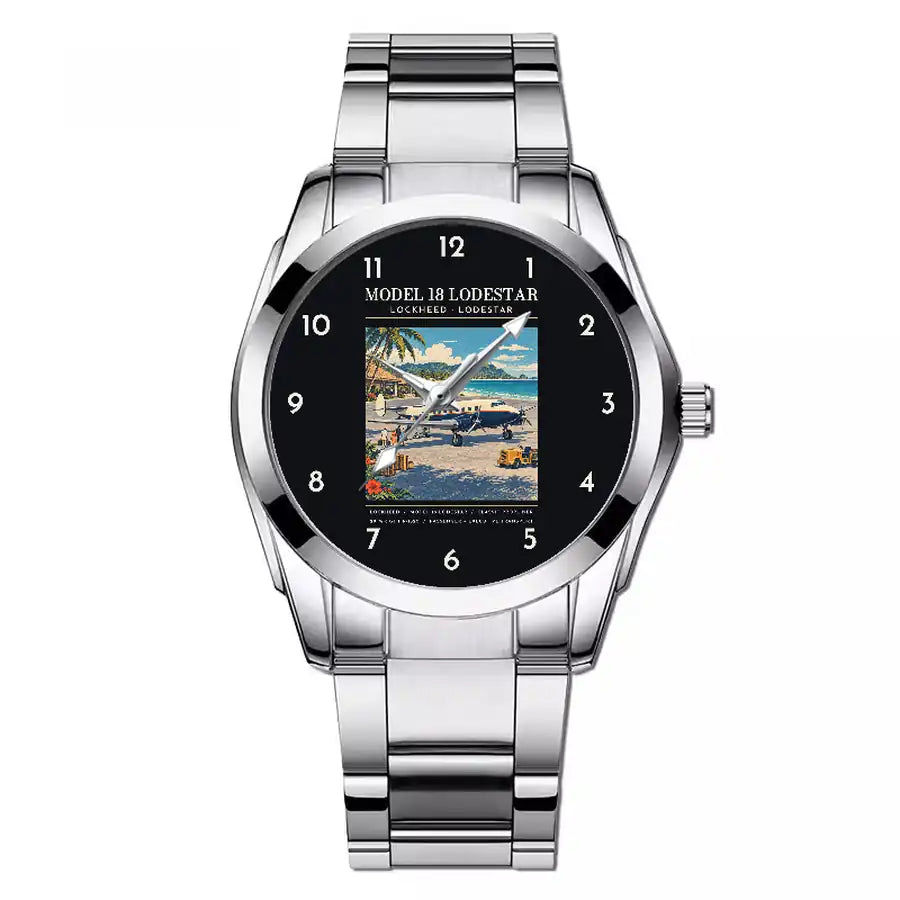 Model 18 Lodestar - Poster - Stainless Steel Band - For Men