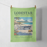 Thumbnail for Model 18 Lodestar - Poster - Towel - Light Green