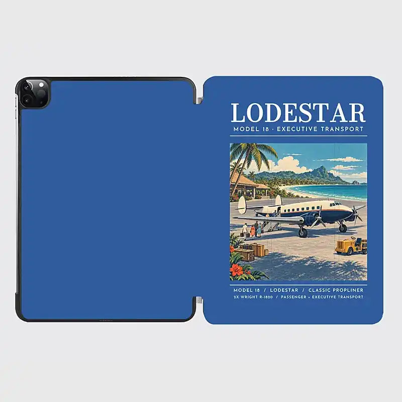 Model 18 Lodestar - Poster - iPad Case - Blue