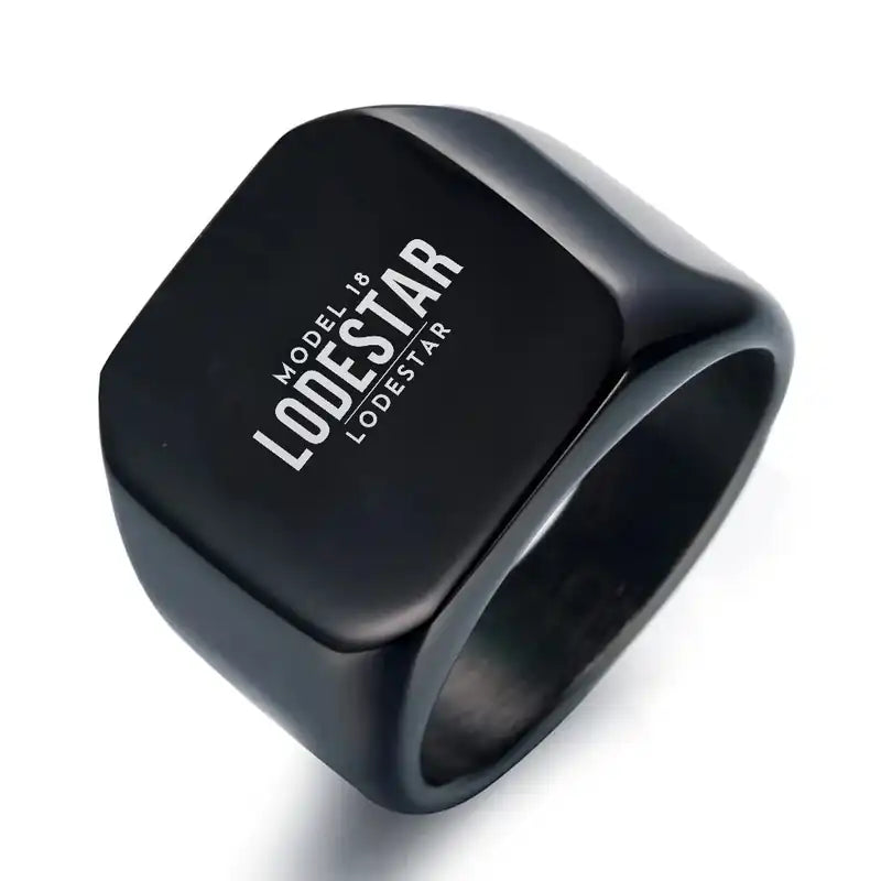 Model 18 Lodestar - Ring - Tag - Black